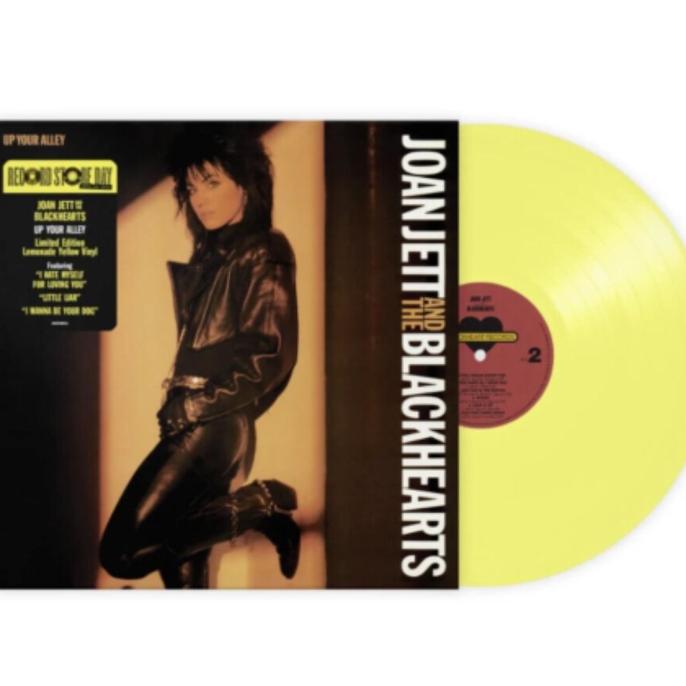 Joan Jett Up Your Alley LP ~ RSD 2023 ~ Ltd Ed Colored Vinyl (Lemonade) ~Sealed!